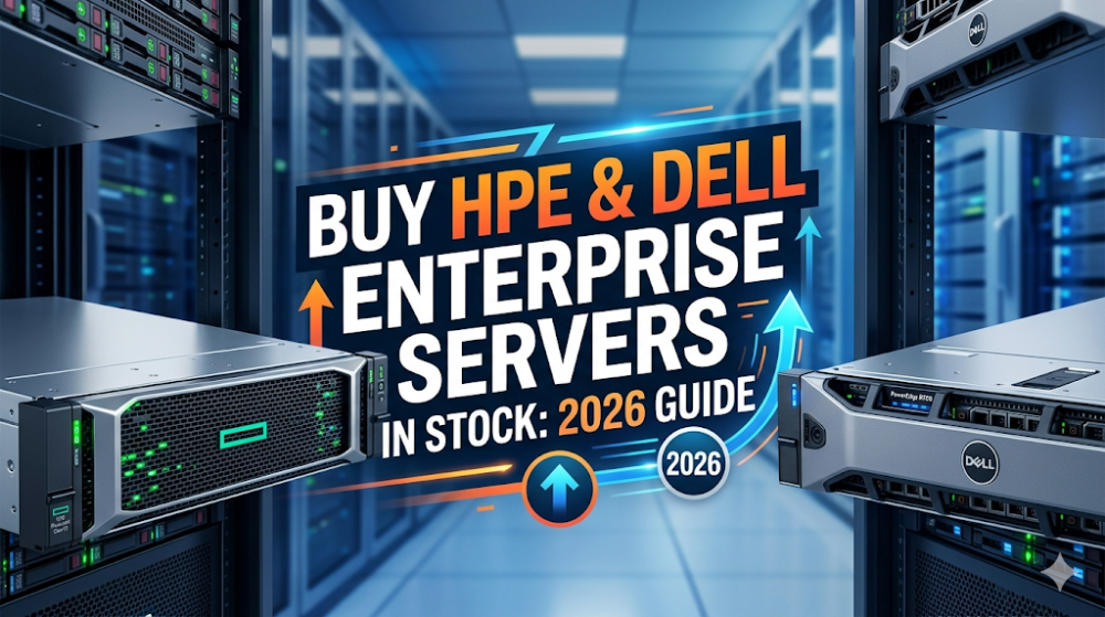 Buy HPE & Dell Enterprise Servers in Stock