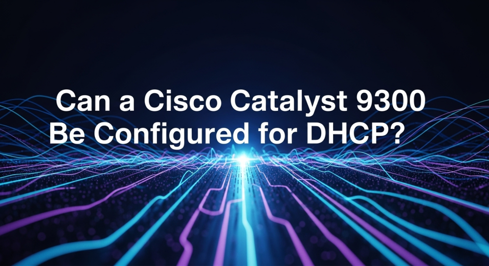 Can a Cisco Catalyst 9300 Be Configured for DHCP