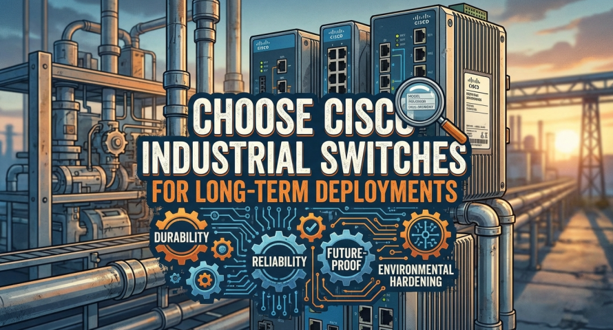 Choose Cisco Industrial Switches for Long-Term Deployments