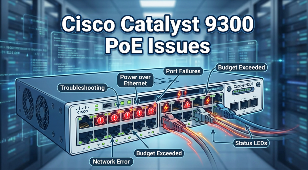 Cisco 9300 PoE issues