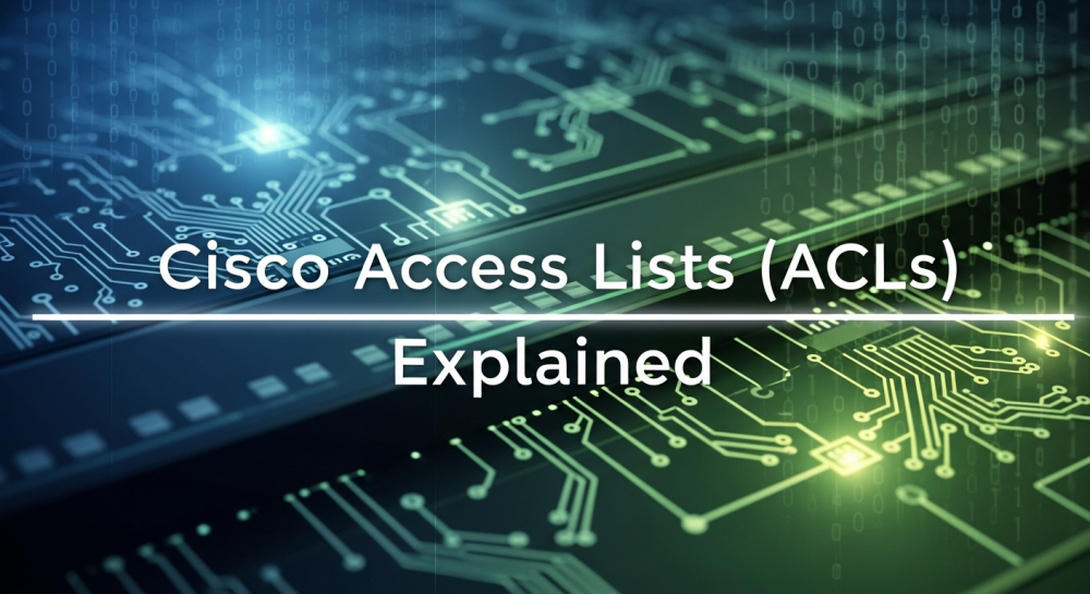 Cisco Access Lists (ACLs) Explained