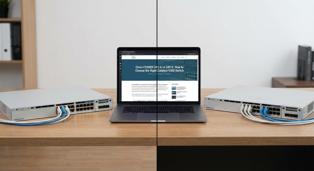 Cisco C9300X-24Y-A vs 24Y-E