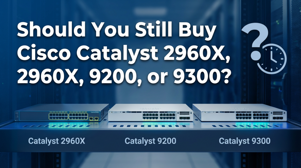 Cisco Catalyst 2960X 9200 9300