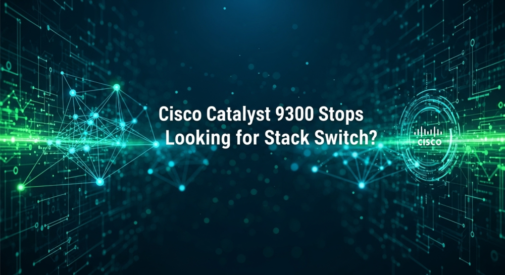 Cisco Catalyst 9300 Stops Looking for Stack Switch