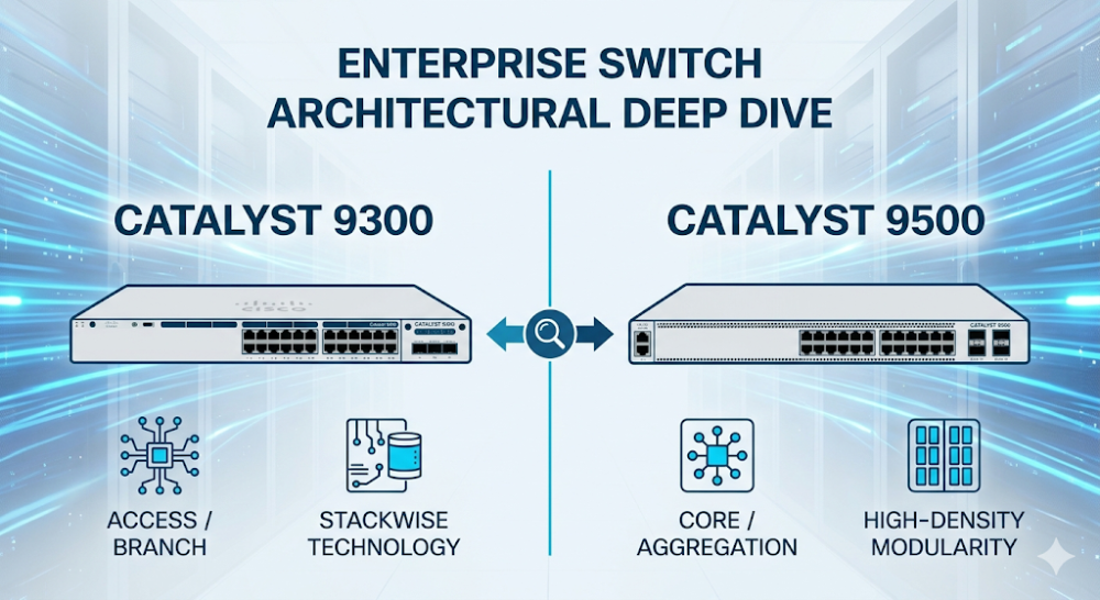 Cisco Catalyst 9300 vs 9500