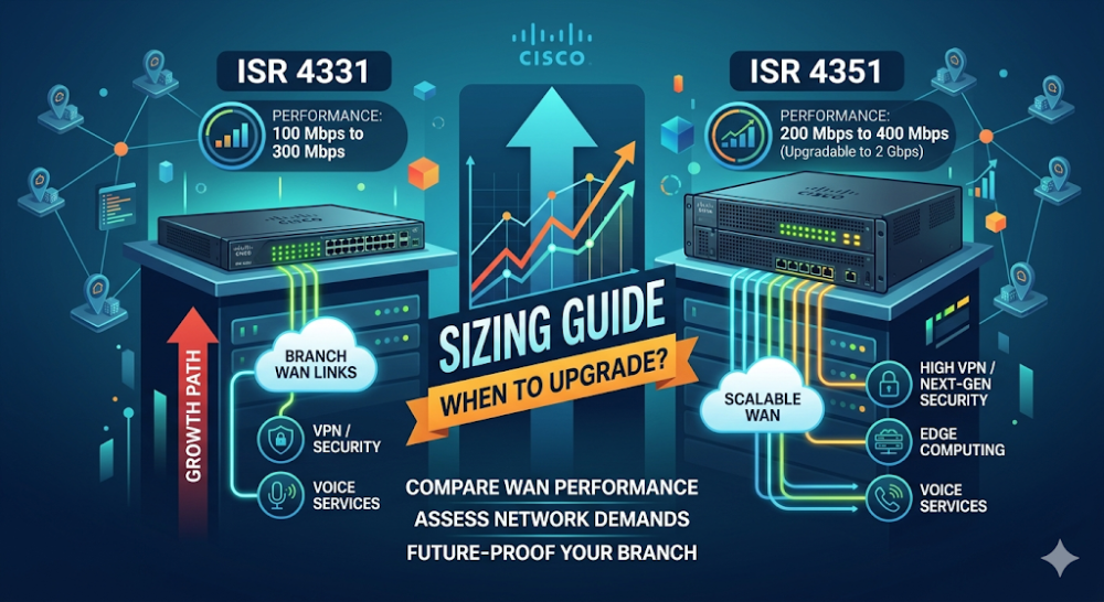 Cisco ISR 4331 vs ISR 4351