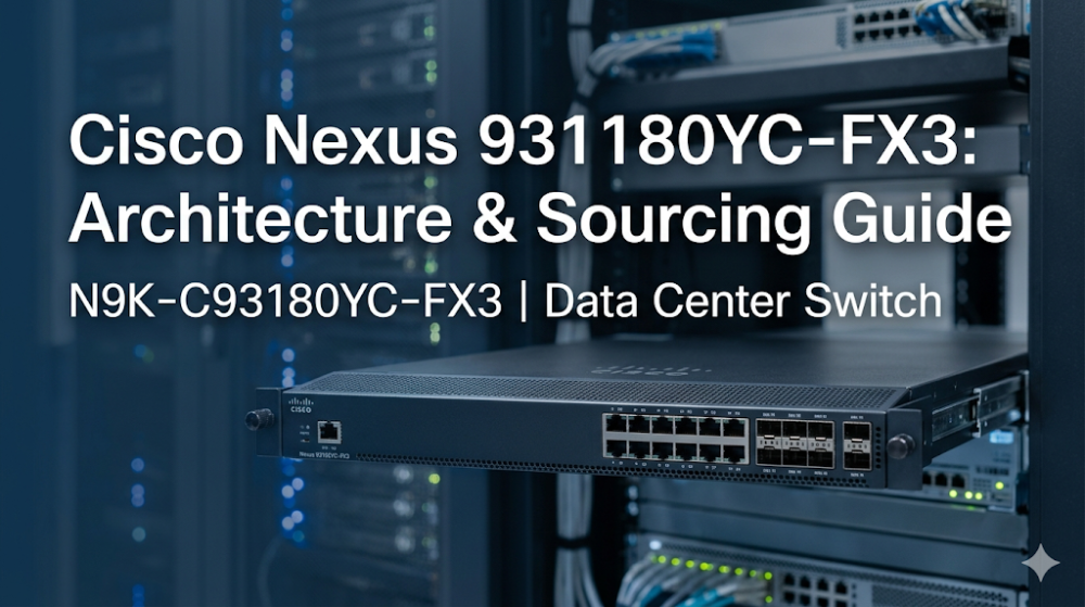 Cisco Nexus 93180YC-FX3 Selection Guide