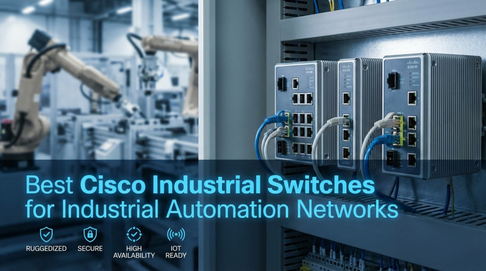 Best Cisco Industrial Switches for Industrial Automation Networks