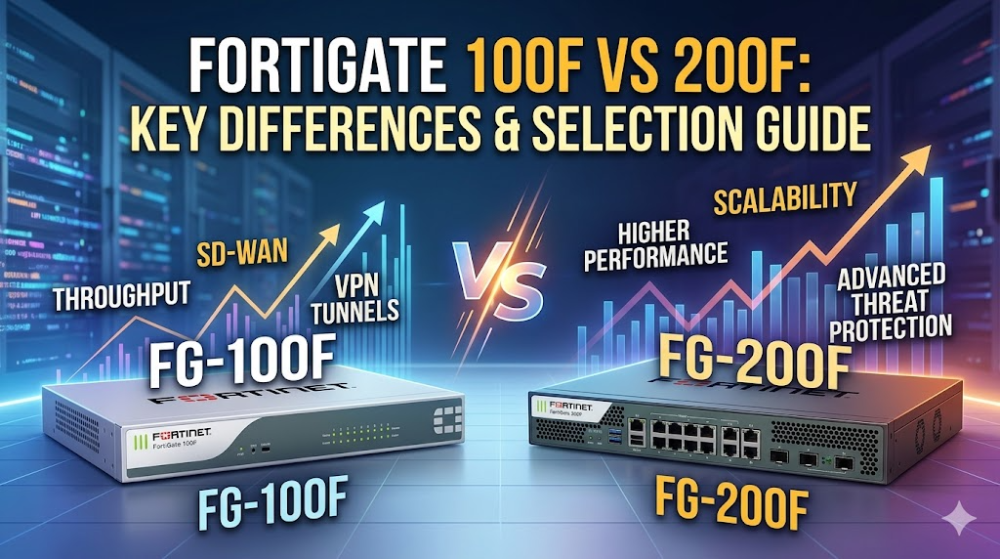 FortiGate 100F vs 200F
