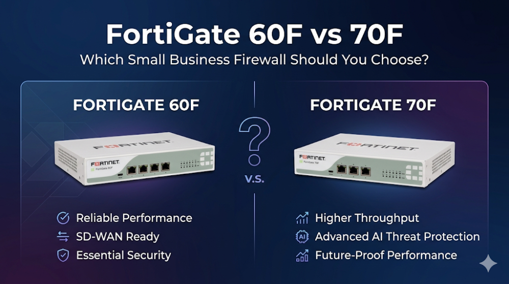 FortiGate 60F vs 70F