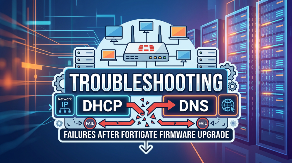 FortiGate DHCP failure