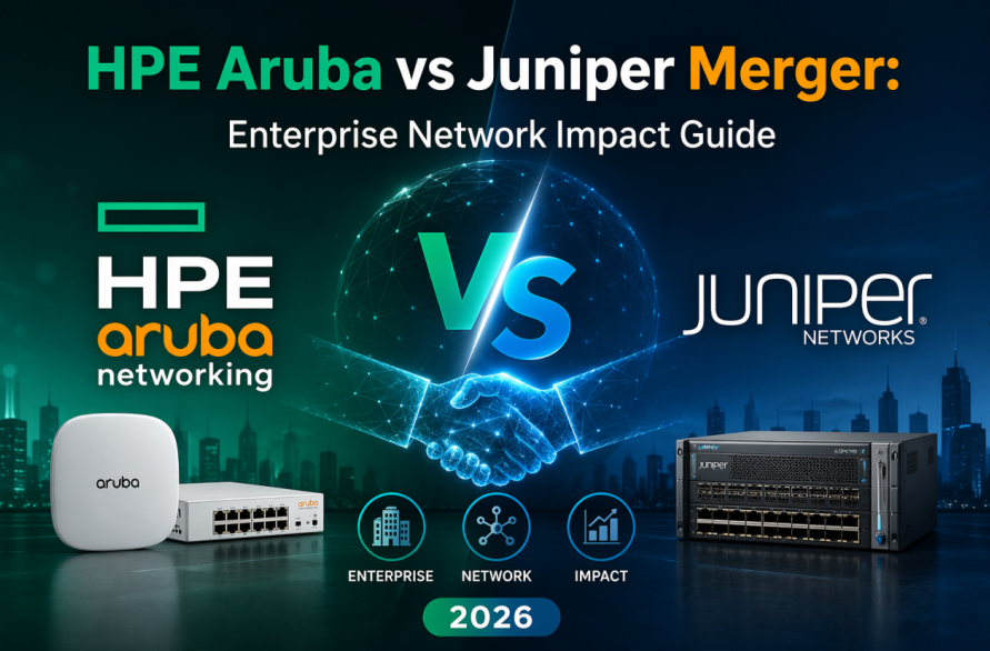 HPE Aruba Juniper merger impact