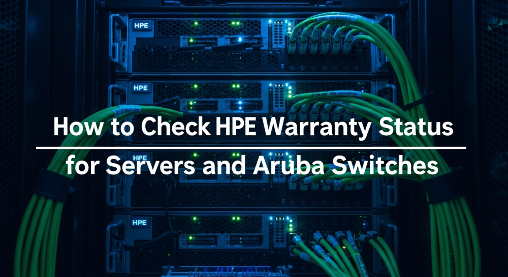 HPE warranty check