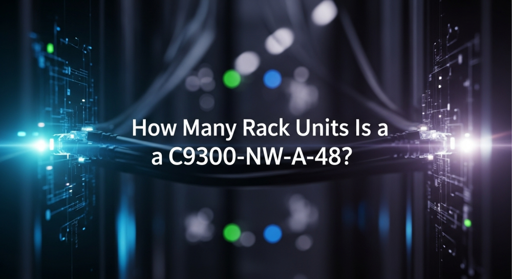 How Many Rack Units Is a C9300-NW-A-48