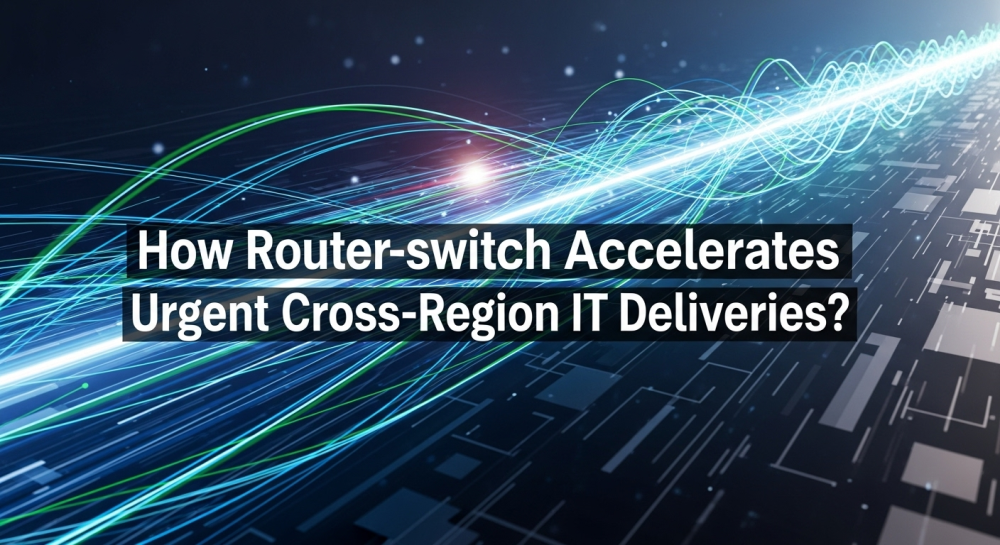 How Router-switch Accelerates Urgent Cross-Region IT Deliveries