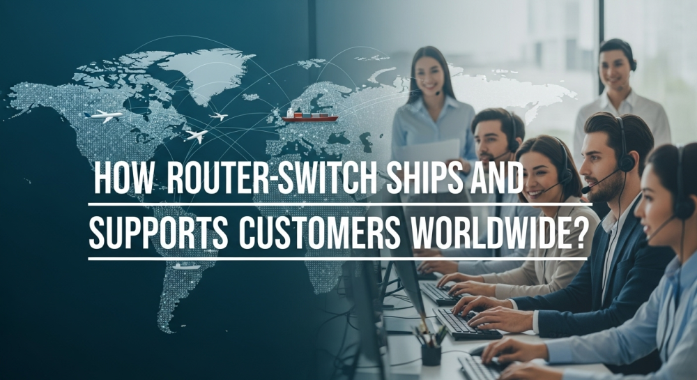 How Router-switch Ships and Supports Customers Worldwide