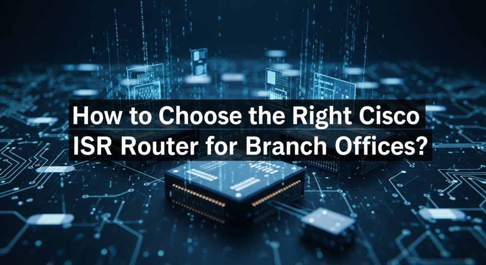 How to Choose the Right Cisco ISR Router for Branch Offices