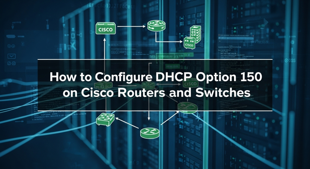 How to Configure DHCP Option 150 on Cisco Routers and Switches