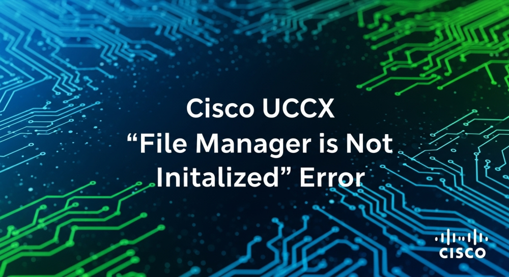 How to Fix the Cisco UCCX Error Reading Scripts