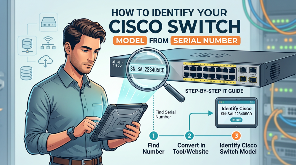 How to Identify Cisco Switch Model from Serial Number