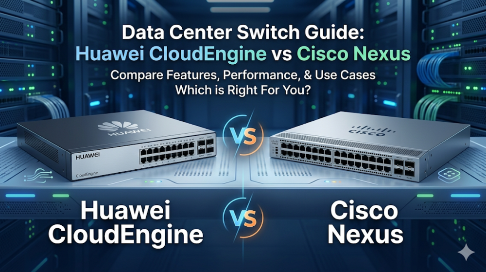 Huawei CloudEngine vs Cisco Nexus
