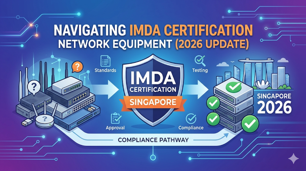 IMDA Certification for Network Equipment in Singapore