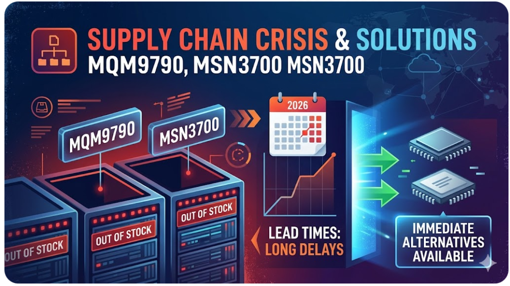 MQM9790 & MSN3700 Out of Stock