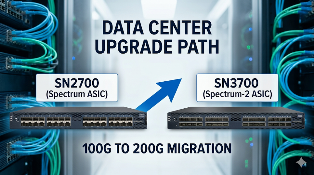Mellanox Spectrum SN2700 vs SN3700