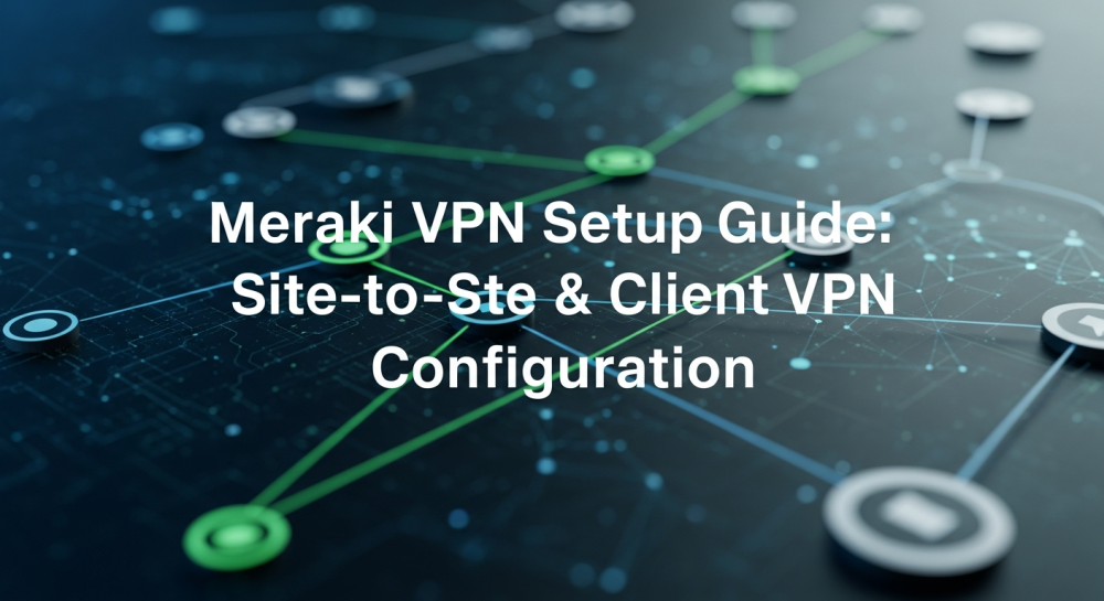 Meraki VPN Setup Guide