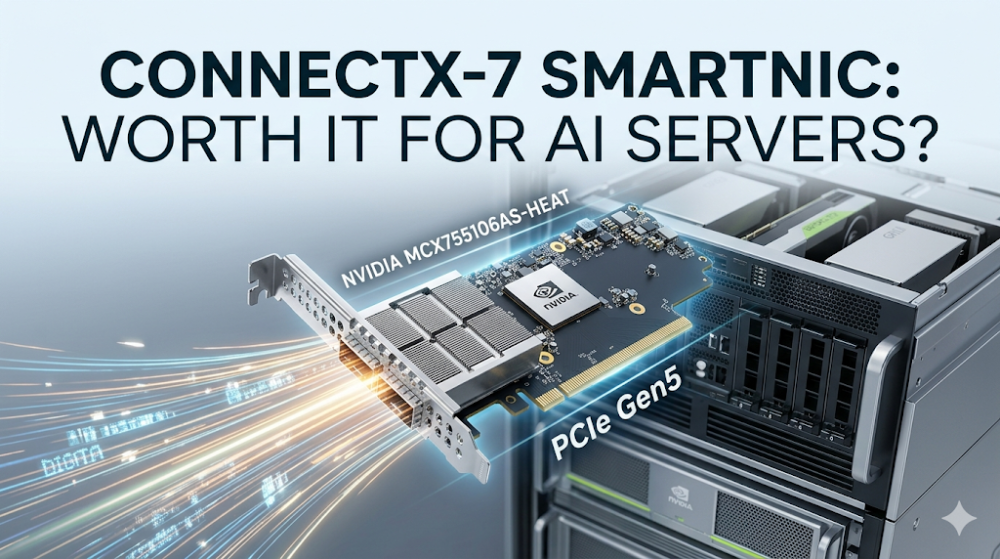 NVIDIA MCX755106AS-HEAT ConnectX-7 SmartNIC