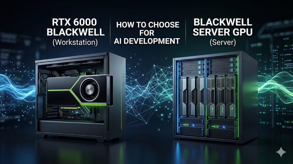 NVIDIA RTX 6000 Blackwell Workstation vs Server GPU