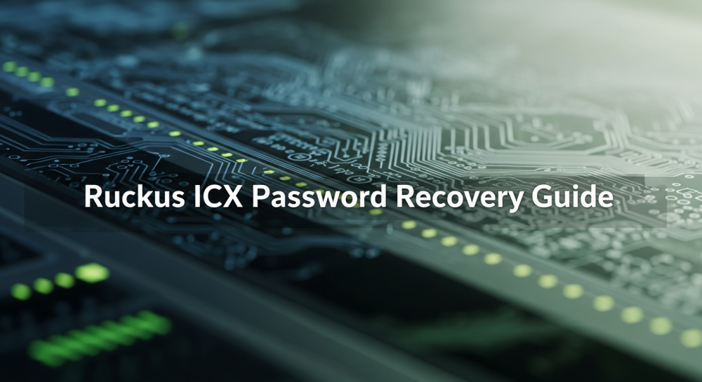 Ruckus ICX password recovery
