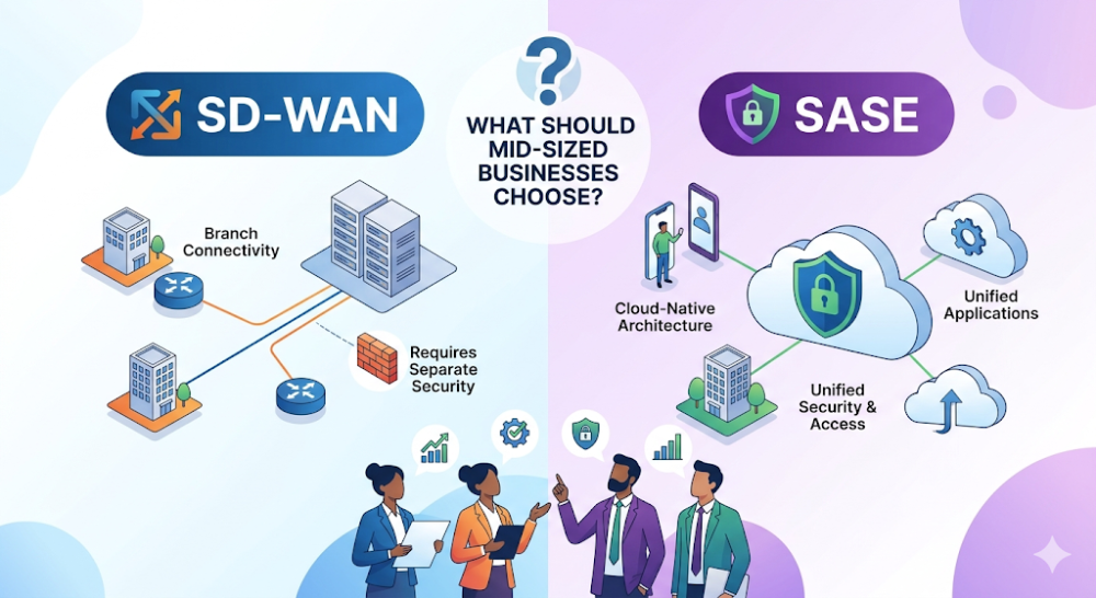 SASE vs SD-WAN
