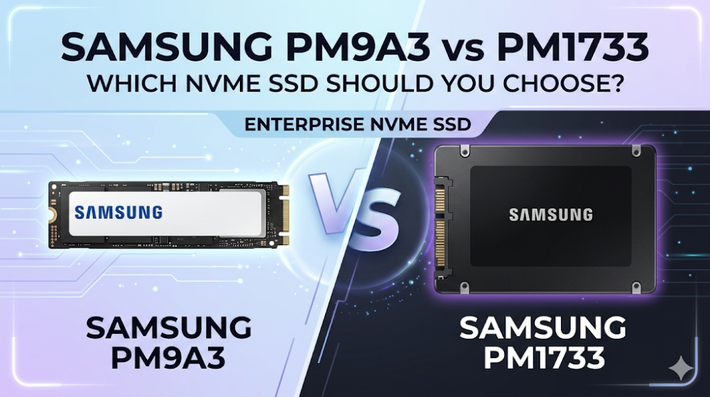 Samsung PM9A3 vs PM1733
