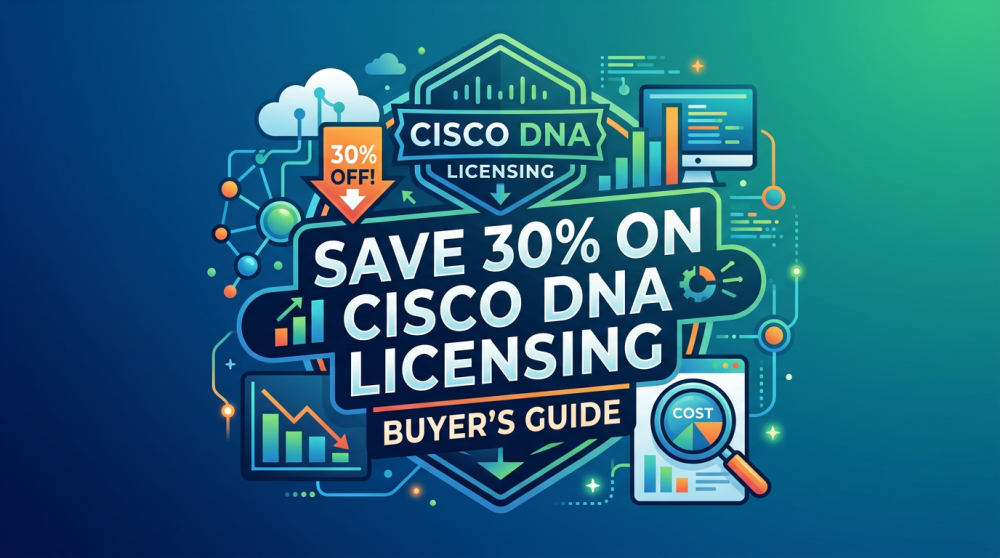 Save 30% on Cisco DNA Licensing