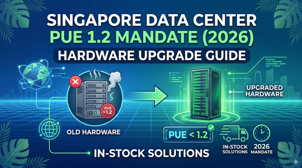 Singapore Data Center PUE 1.2 Upgrade