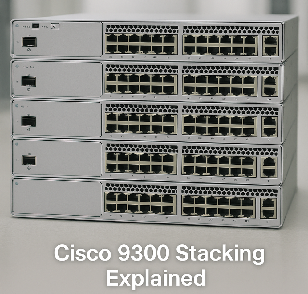 How to Stack Cisco 9300 Switches