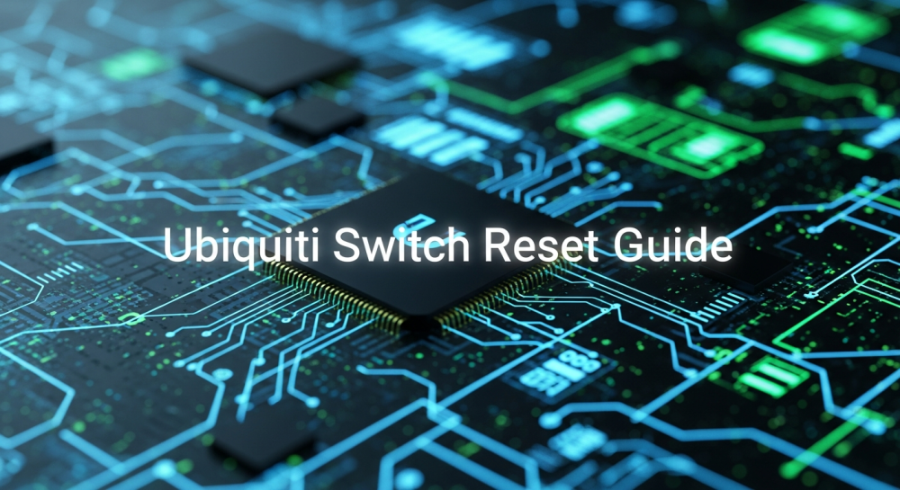 Ubiquiti switch reset