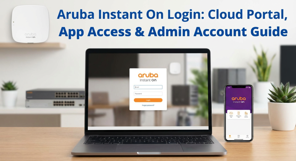 aruba instant on login