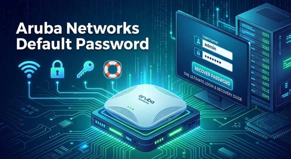 aruba networks default password