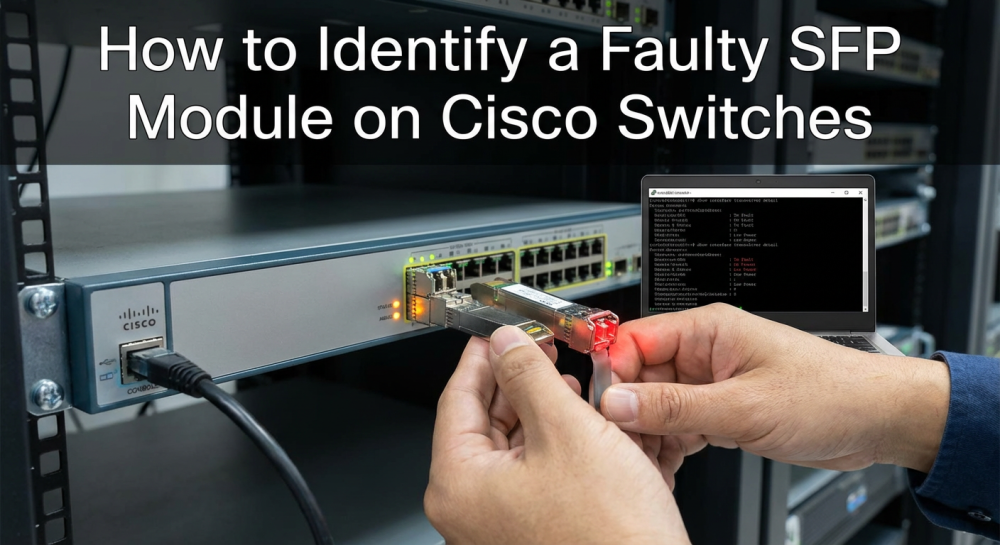 cisco SFP module test