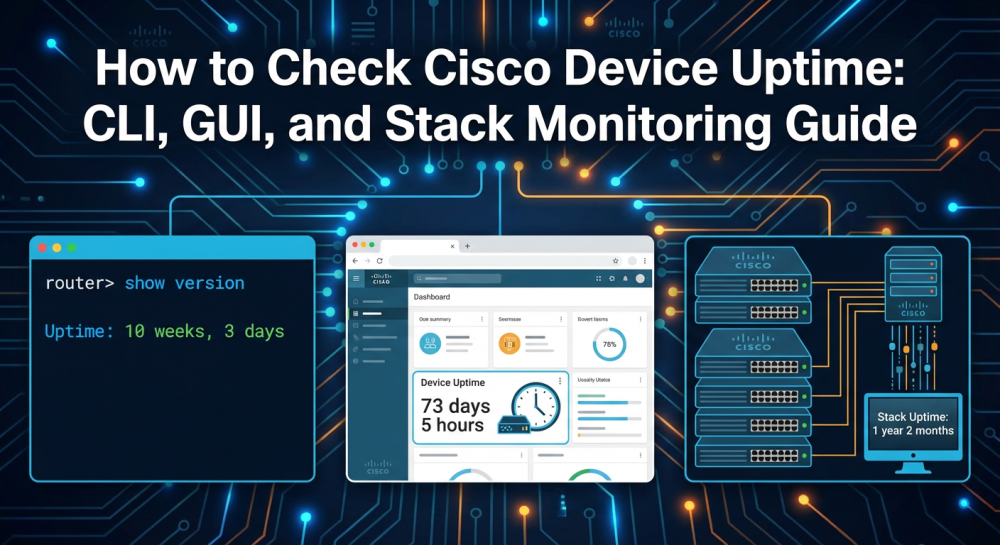 cisco check uptime