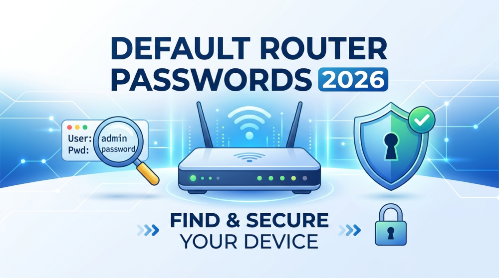 default router passwords