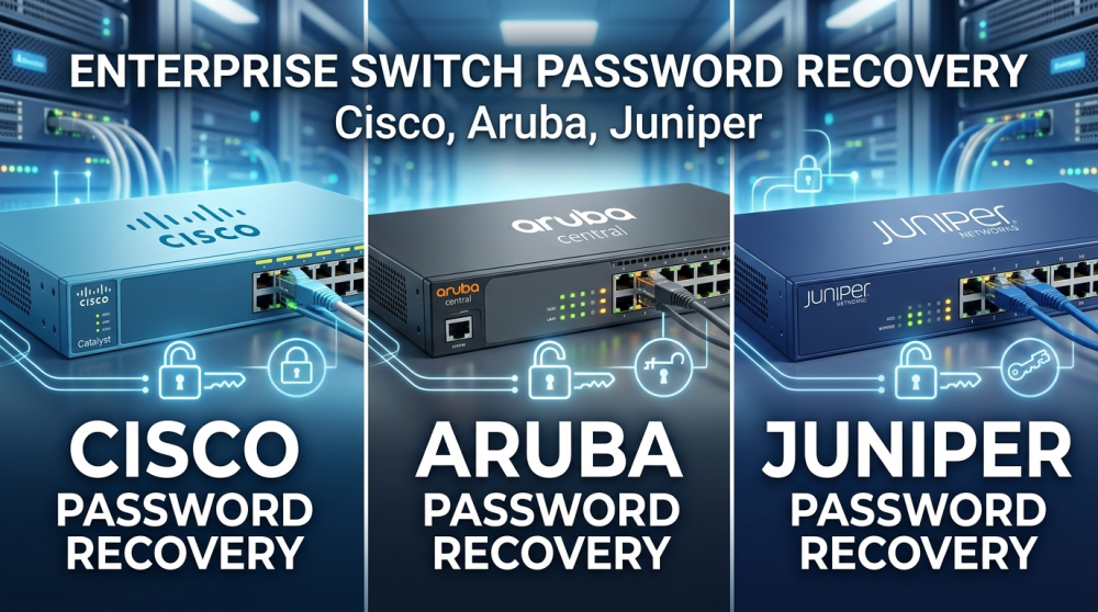 enterprise switch password recovery