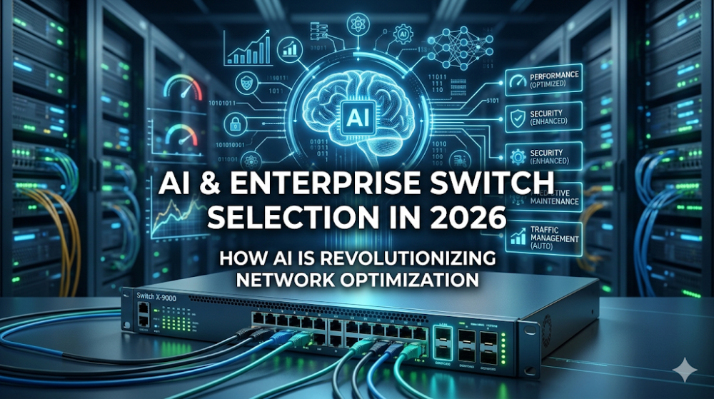enterprise switch selection + AI networking impact