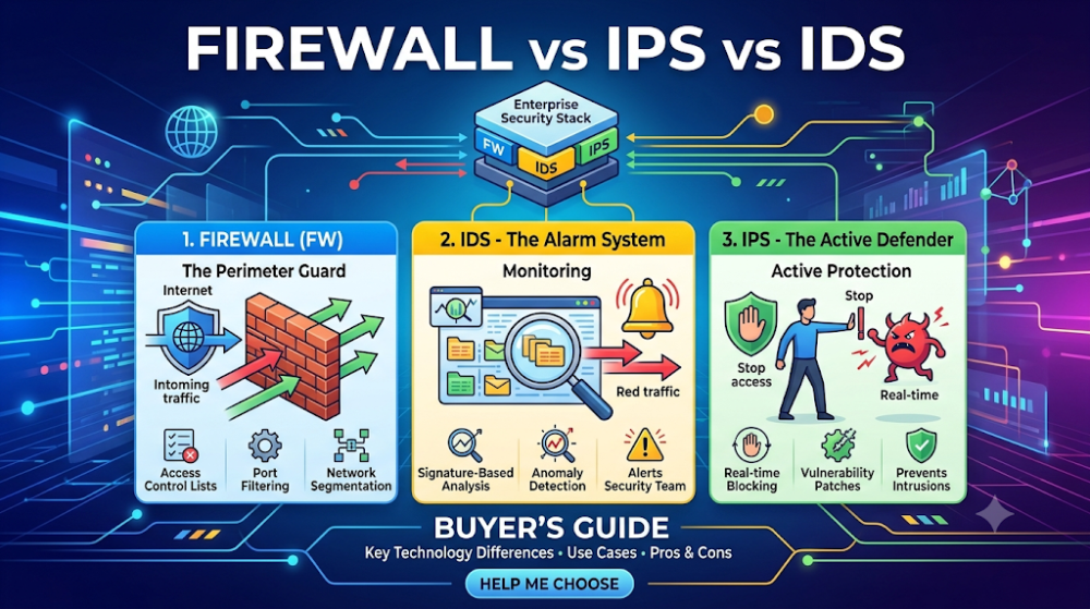 firewall vs ips vs ids