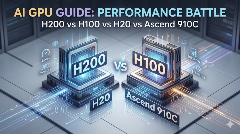 high-performance AI accelerators GPUs