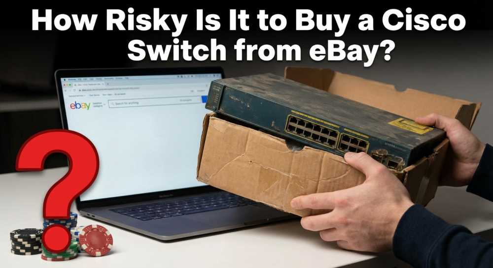 how risky is it to buy a cisco switch from ebay