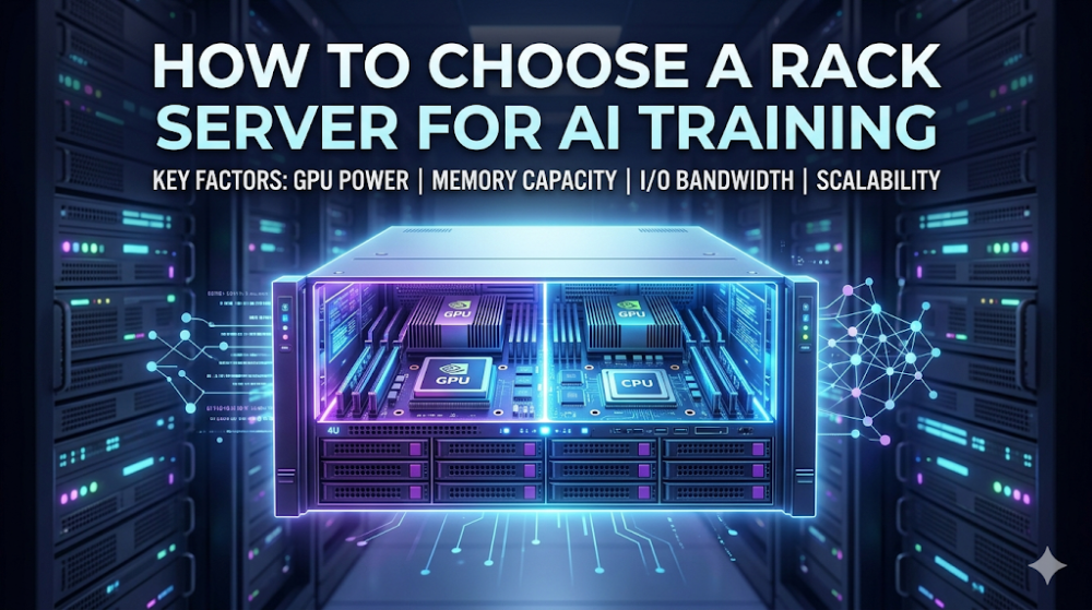 how to choose server for AI training