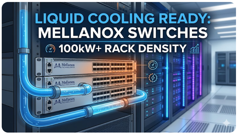 liquid cooling Mellanox switches